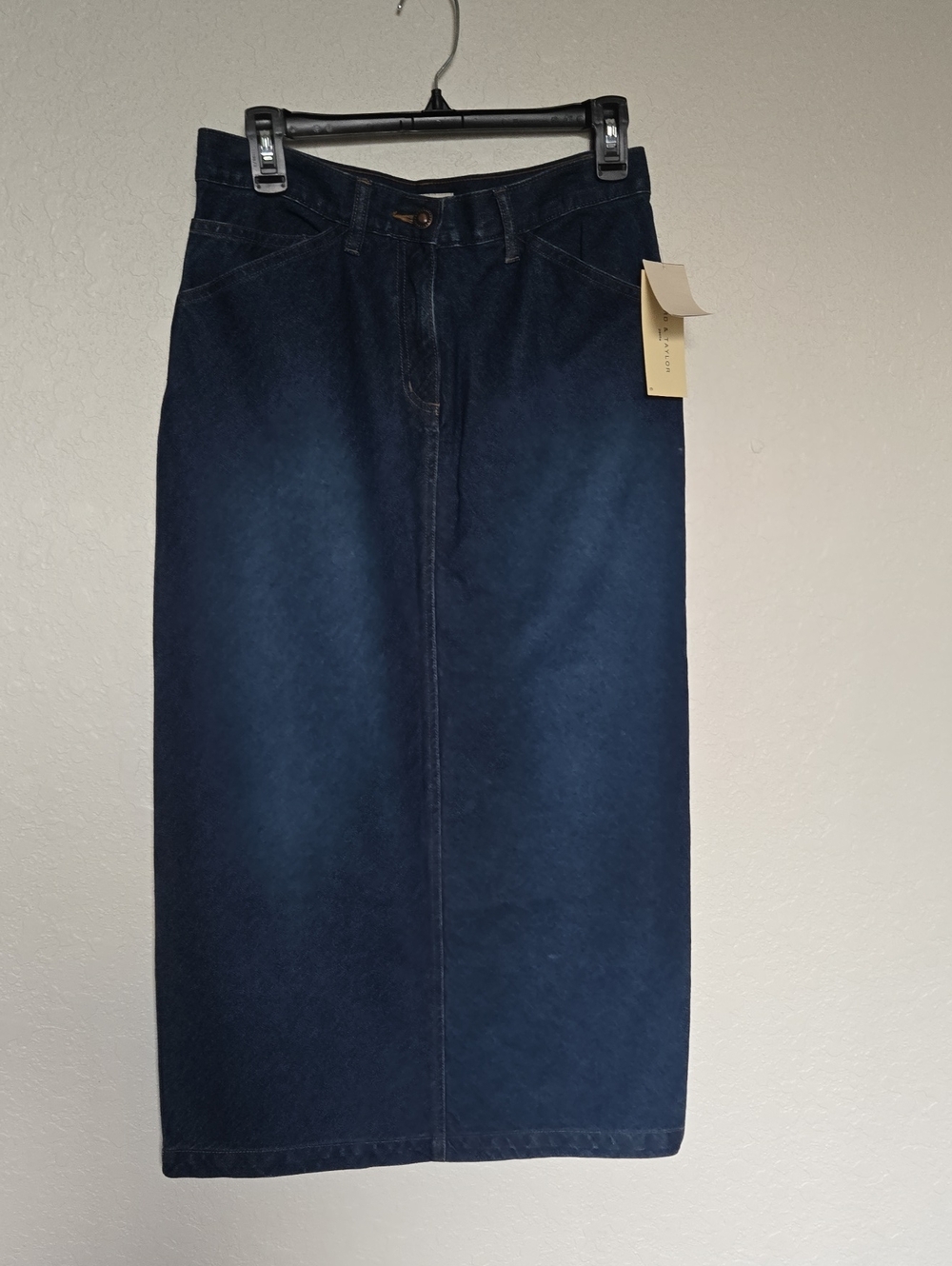 Dark Blue Women Denim Jeans Skirt